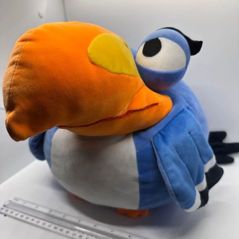 Disney Pixar Lion King‎ Toucan Bird Plush Stuffed Animal Blue Orange 12 inch